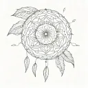 pickle mandala design incorporating tattoo design idea