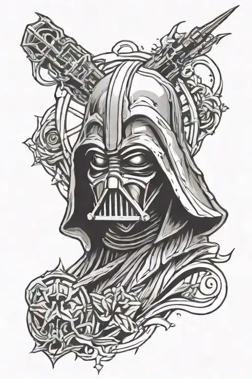 Star Wars sith tattoo design idea