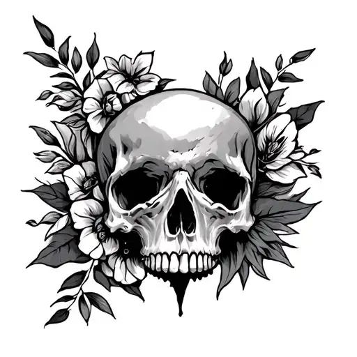 Pubic tattoo design idea