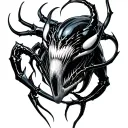 Symbiote tattoo design idea
