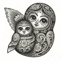 Nesting Doll tattoo design idea