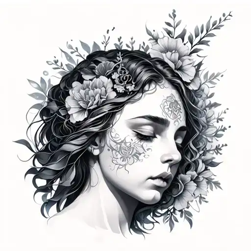 Mind Body Spirit human body tattoo design idea