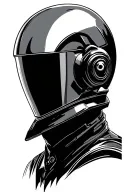 daft punk from greece tattoo design idea