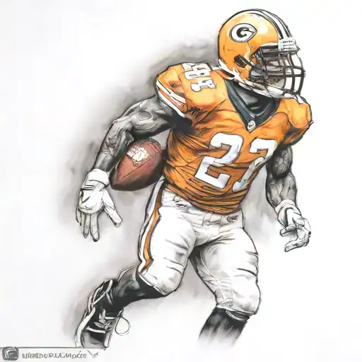 NFL street tattoo design idea