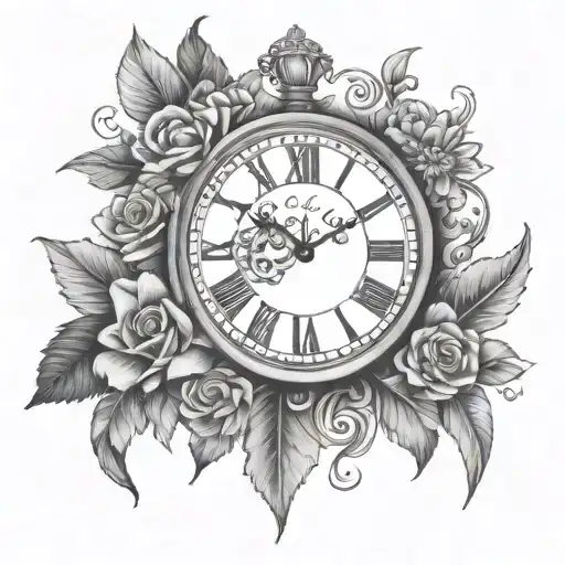 one day at a time 12:10 tattoo design idea