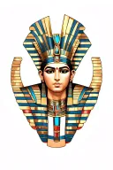 Osiris Egypt God tattoo design idea