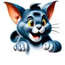 tom and jerry tattoo design idea