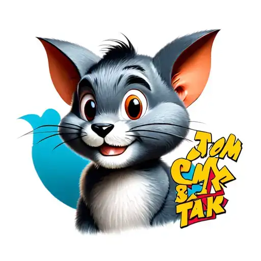 tom and jerry tattoo design idea