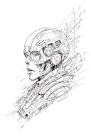 Cyberpunk edgerunners vibe tattoo design tattoo design idea