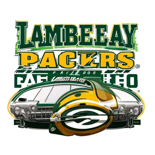 Green Bay packers with lambeau field tattoo design idea