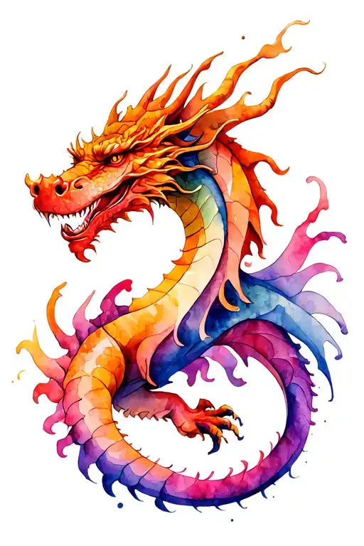 dragon tattoo tattoo design idea