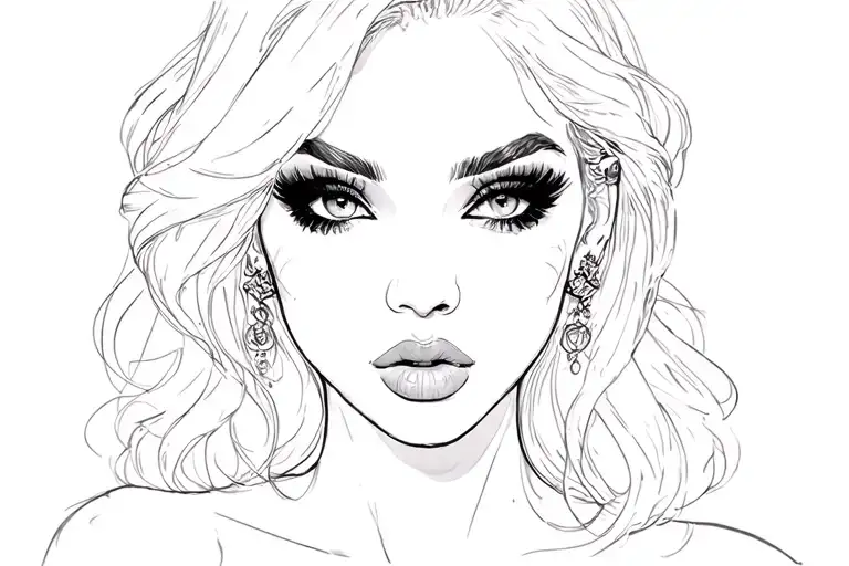 sissy slut tattoo design idea