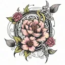 guts and intuitive  tattoo design idea