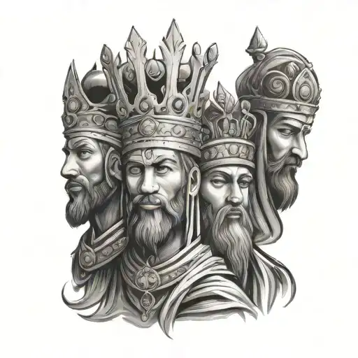 Three Kings tattoo design idea