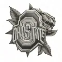 Ohio State tattoo design idea