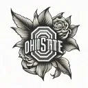 Ohio State tattoo design idea