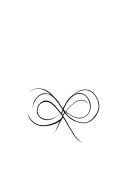 infinity symbol incorporated within tattoo design idea