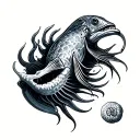 Sea Creatures tattoo design idea