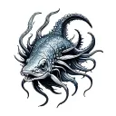 Sea Creatures tattoo design idea