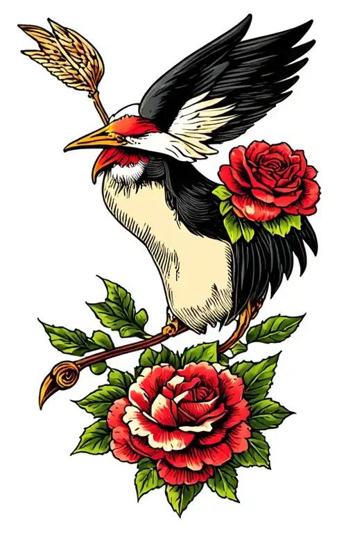 sailor Jerry style tattoo design idea