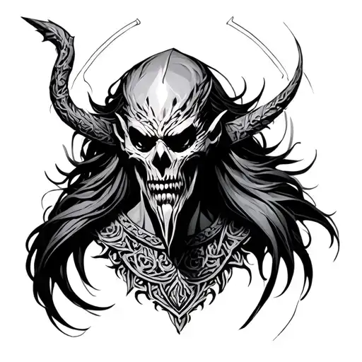 Dota Lich 2 Greek mythology God tattoo design idea