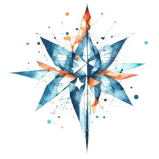 constellations and interstellar  tattoo design idea