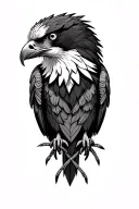 philippine eagle tattoo design idea