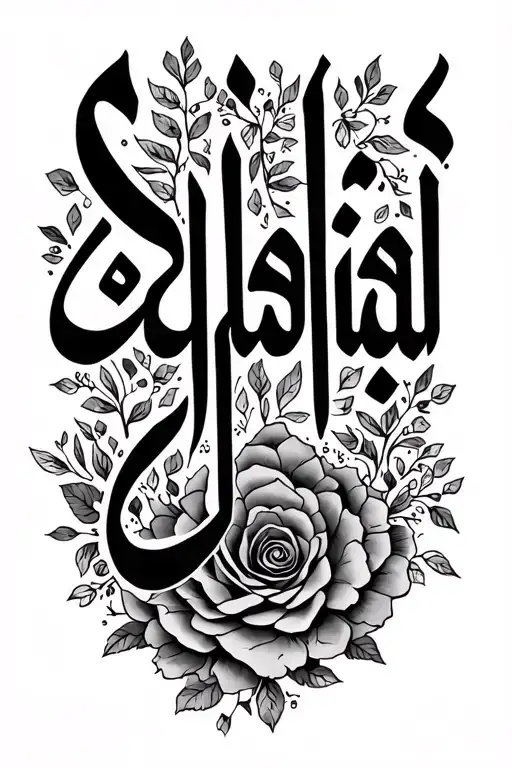 My daughters name Sophia in arabic text tattoo design idea