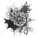 chaos misunderstood tattoo design idea