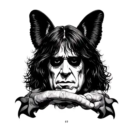 Ozzy Osbourne tattoo design idea