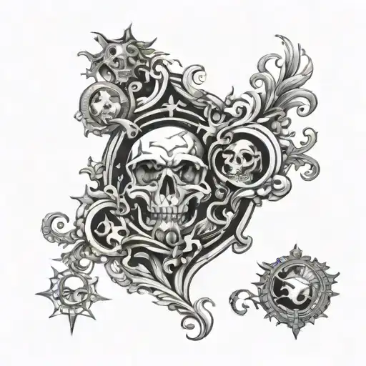 seven deadly sins tattoo design idea