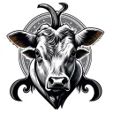 C heart cattle brand tattoo tattoo design idea