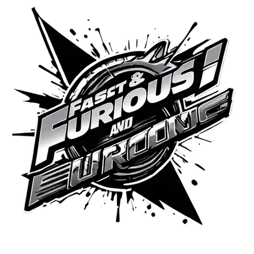 Fast And Furious tattoo design idea