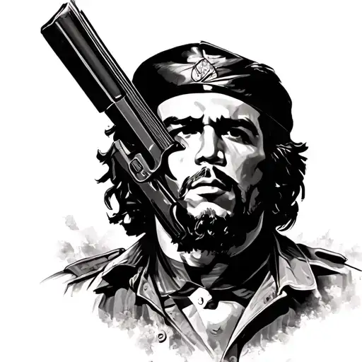 Che guevara tattoo design idea