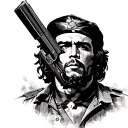 Che guevara tattoo design idea