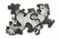 puzzle piece with a heart shape tattoo design idea