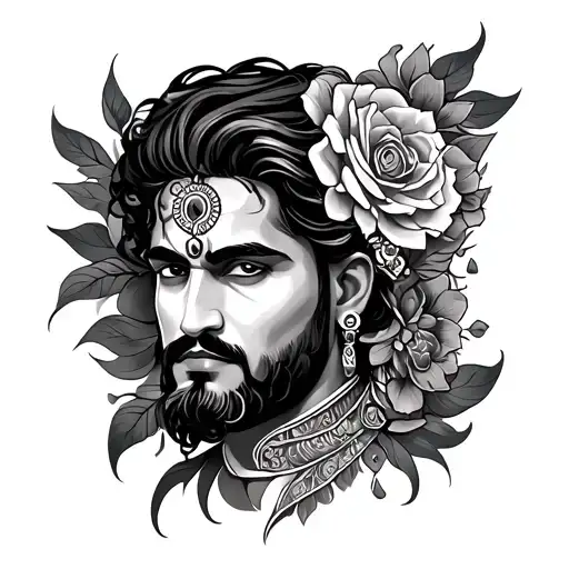 Arjun tattoo design idea