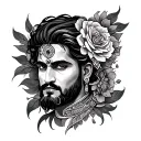 Arjun tattoo design idea