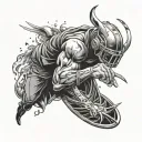 11:11, motivation, universe, sports, strength, live forever tattoo design idea