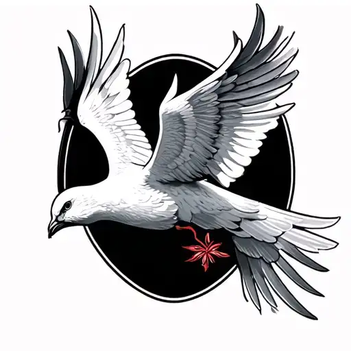 Dove Holy Spirit tattoo design idea