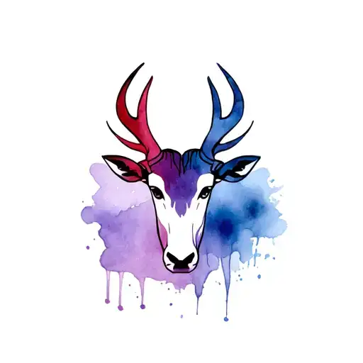 taurus zodiac sign tattoo design idea