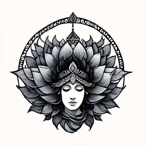 Kundalini tattoo design idea