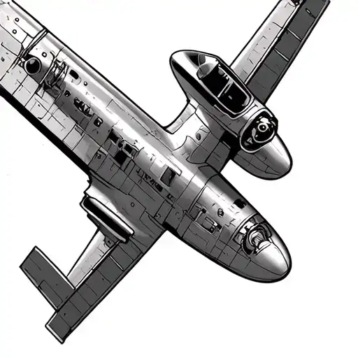 Aircraft Mechanic parts tattoo design idea