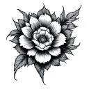 Sculpture tattoo design idea