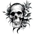 Sculpture tattoo design idea