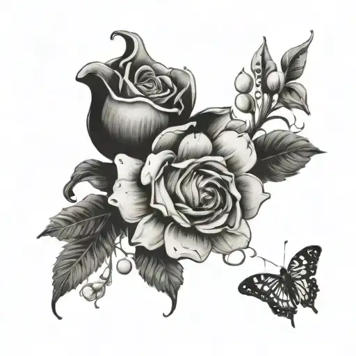 blue bayou tattoo design idea