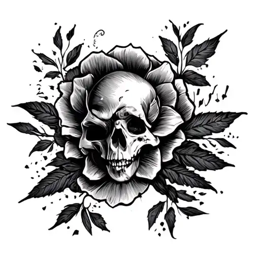 No Risk No Story tattoo design idea