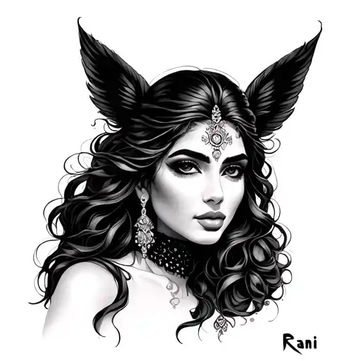 Rani tattoo design idea