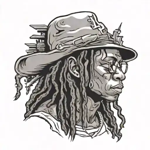 Lil Wayne tattoo design idea
