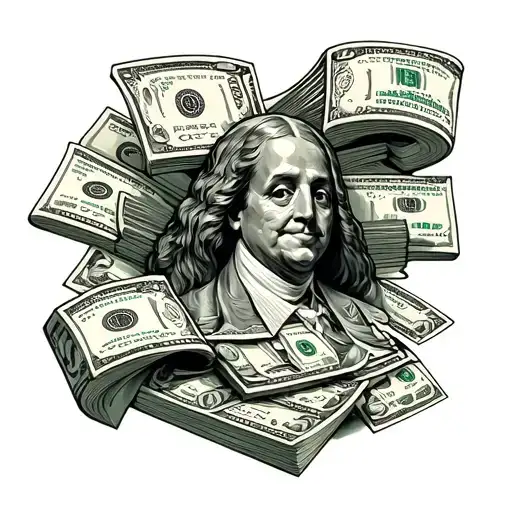 Money Over Everything tattoo design idea